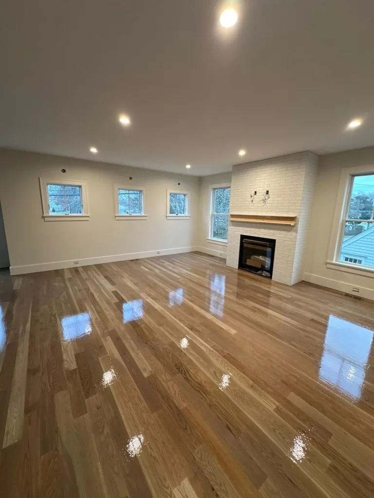 Hardwood Flooring Refinishing by Tri-State Hardwood Flooring showcasing a polished wood floor.