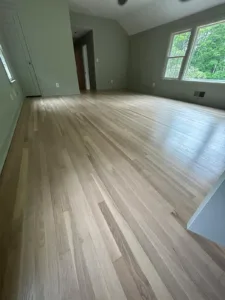 Sleek Nordic-Style Hardwood Refinishing