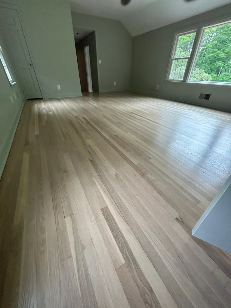 Sleek Nordic-Style Hardwood Refinishing