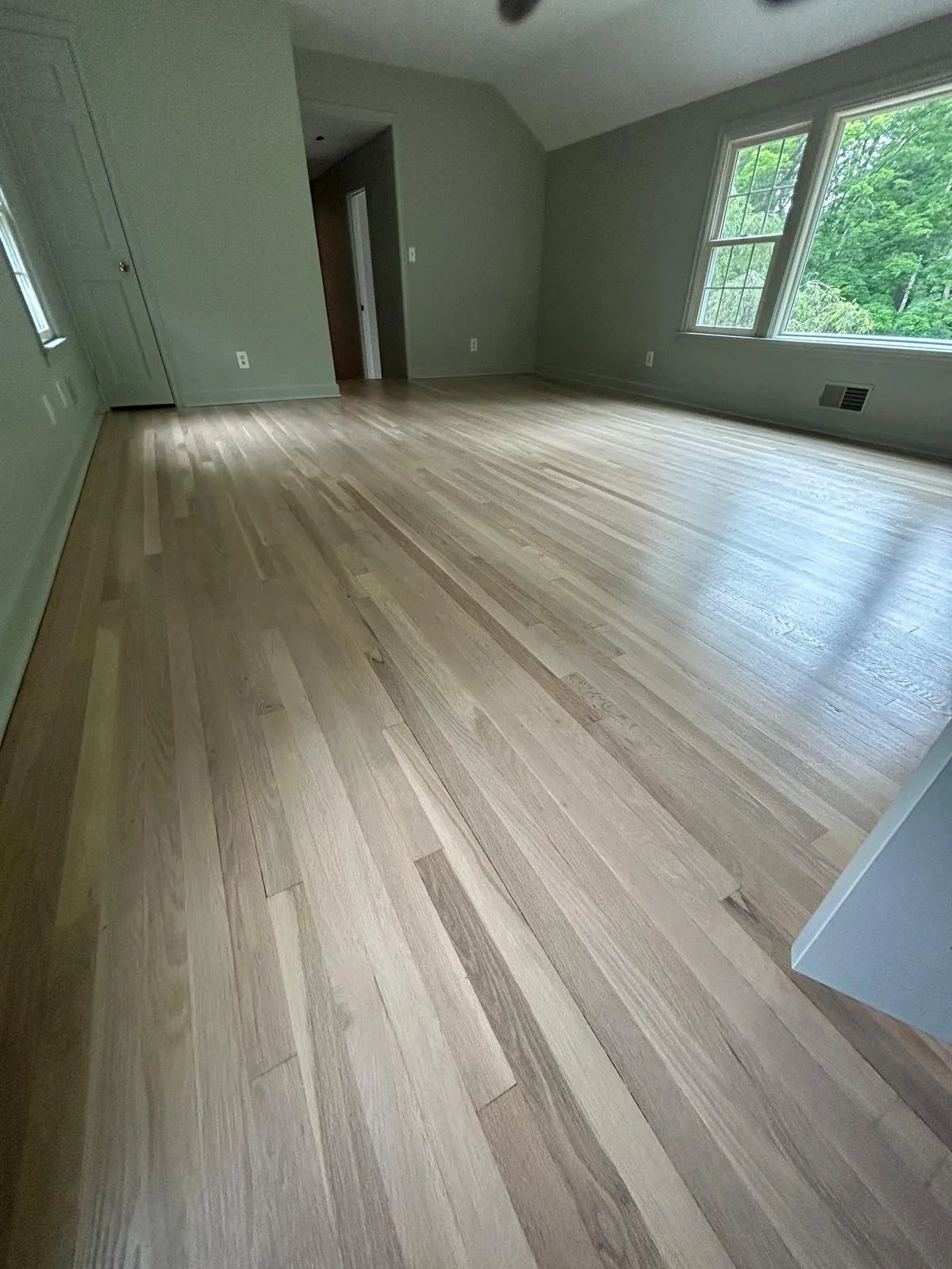 Sleek Nordic-Style Hardwood Refinishing