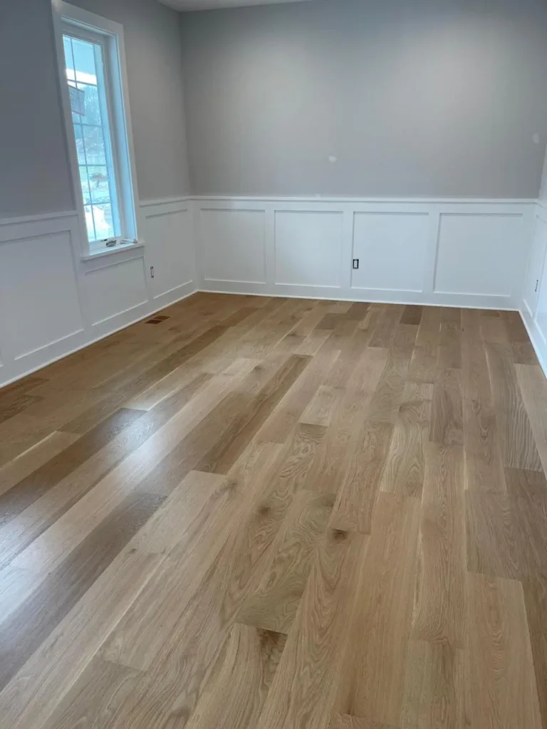7” Select White Oak Installation & Finishing